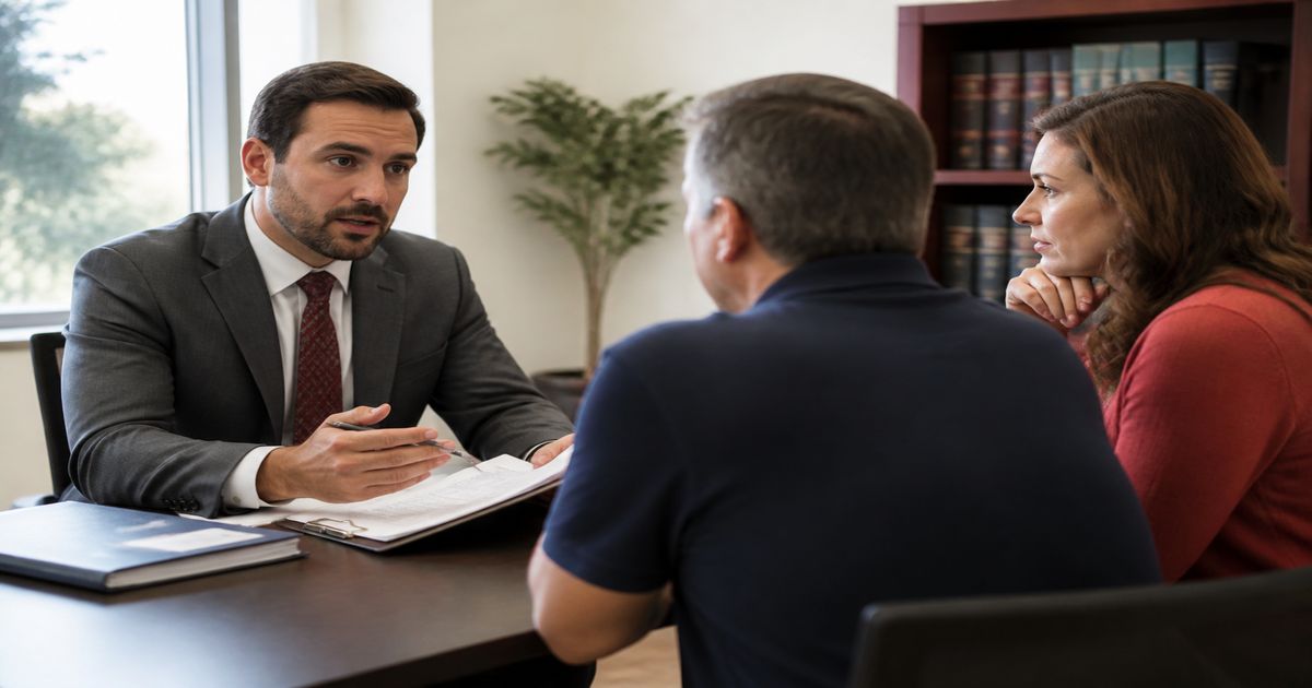Editorial photo illustrating settlement vs Trial: Decision Factors for McDonough Injury Cases