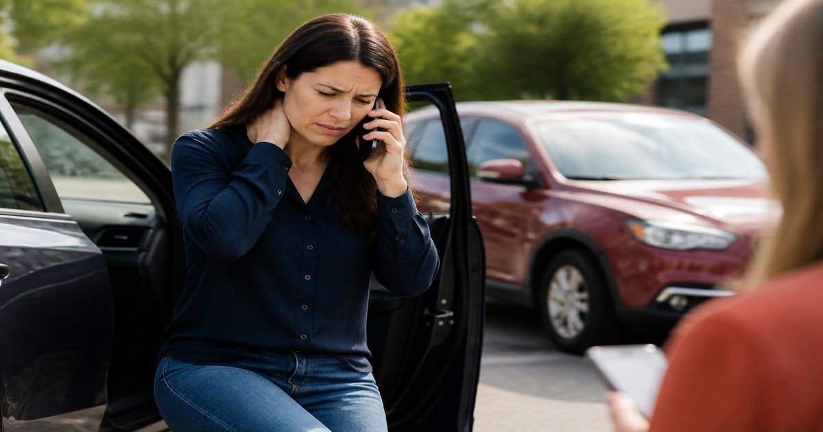 Editorial photo illustrating how to Document Your Injury After a Crash in Kennesaw