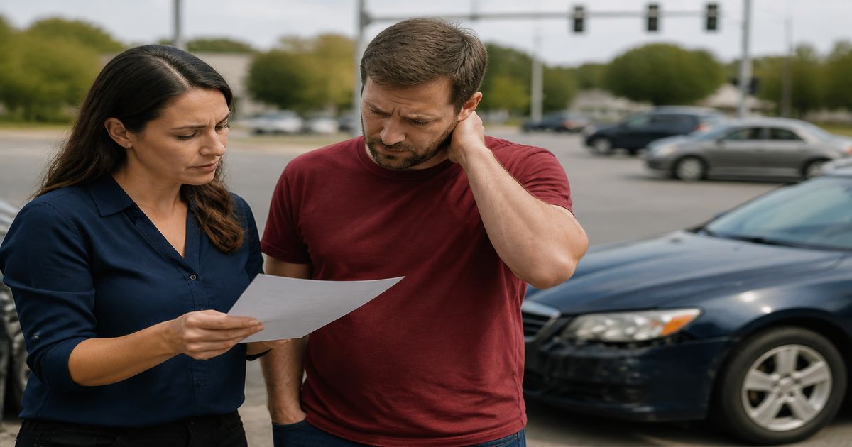 Editorial photo illustrating dealing With Uninsured Drivers in Kennesaw