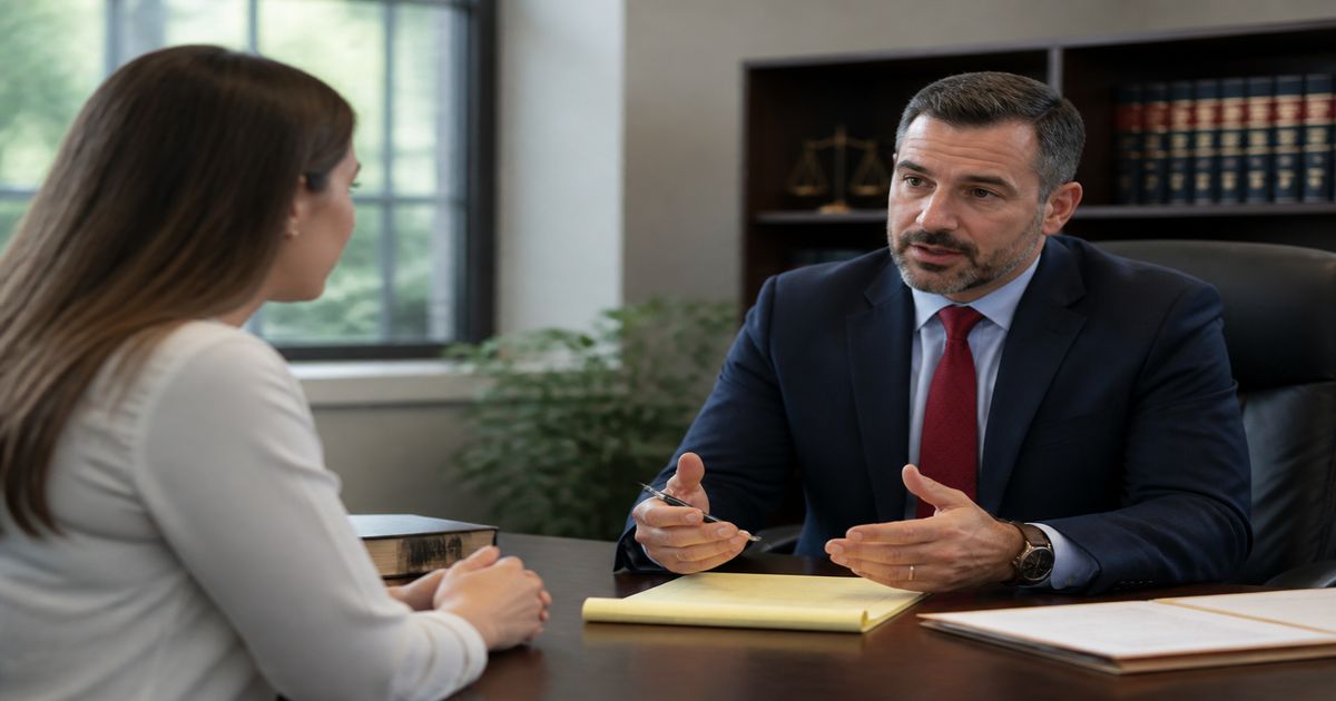 Editorial photo illustrating when to Hire a Personal Injury Lawyer in McDonough
