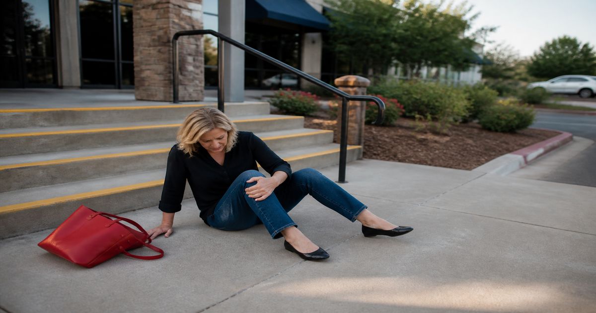 Editorial photo illustrating when Property Owners Are Liable for Falls in McDonough