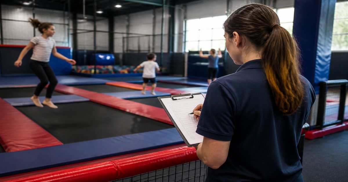 Editorial photo illustrating trampoline Park Safety Violations in Georgia: What the Public Isn’t Told