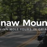 Motorcycle on Kennesaw mountain road.